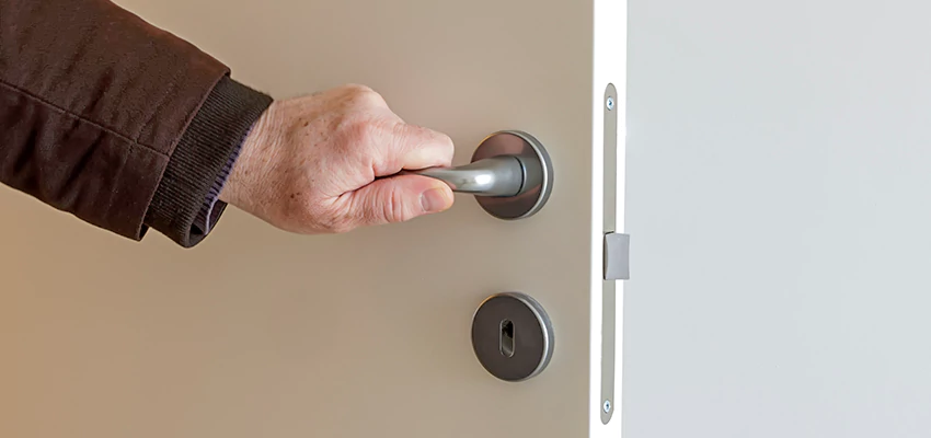 Restroom Locks Privacy Bolt Installation in Modesto, California